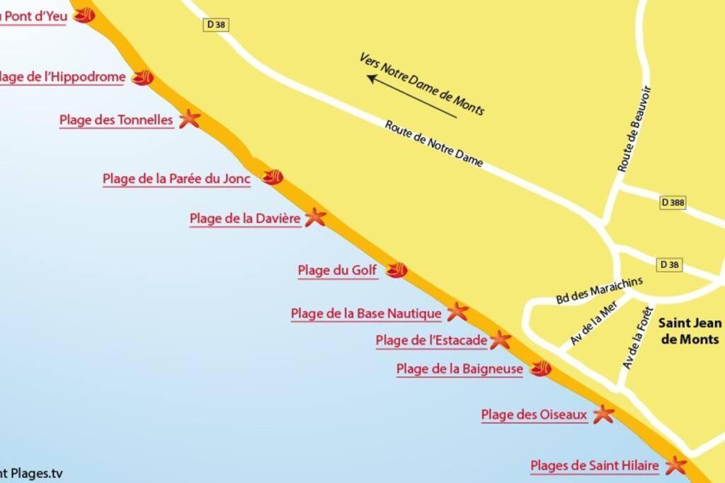 סנט-אילר-דה-רייה Chez Aurore & Jeremy En Vendee - Jolie Maison Cosy Tout Pres Des Plages De L'Atlantique מראה חיצוני תמונה